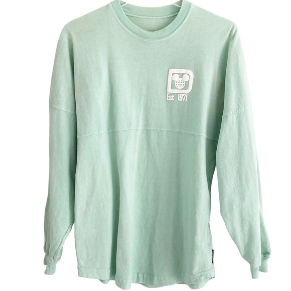 Disney Tops - Disney World Spirit Jersey Mint Green Size XS